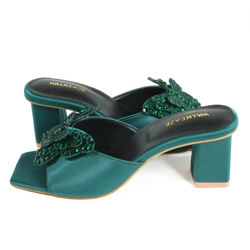 Women Formal Block Heel - 74945S - Block Heel - Walkeaze